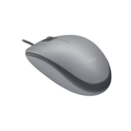 Mouse Logitech M110 Silent Com Fio Cinza
