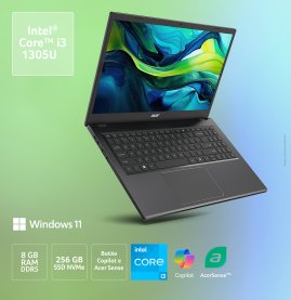 Notebook Acer AG15-51P-39MU Intel Core i3-1305U 8GB 256GB SSD 15,3″ WUXGA IPS Windows 11 Home